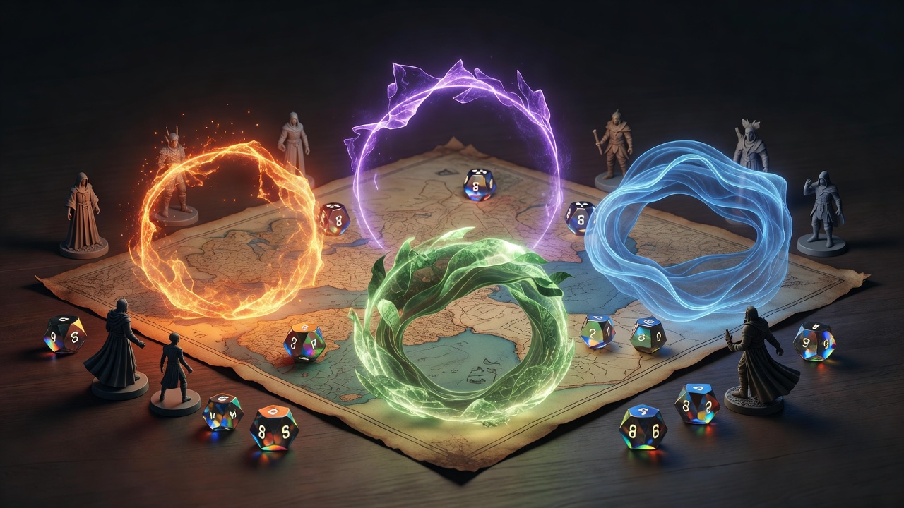 Lo que las personalidades de tu grupo de D&D predicen sobre tu campaña
