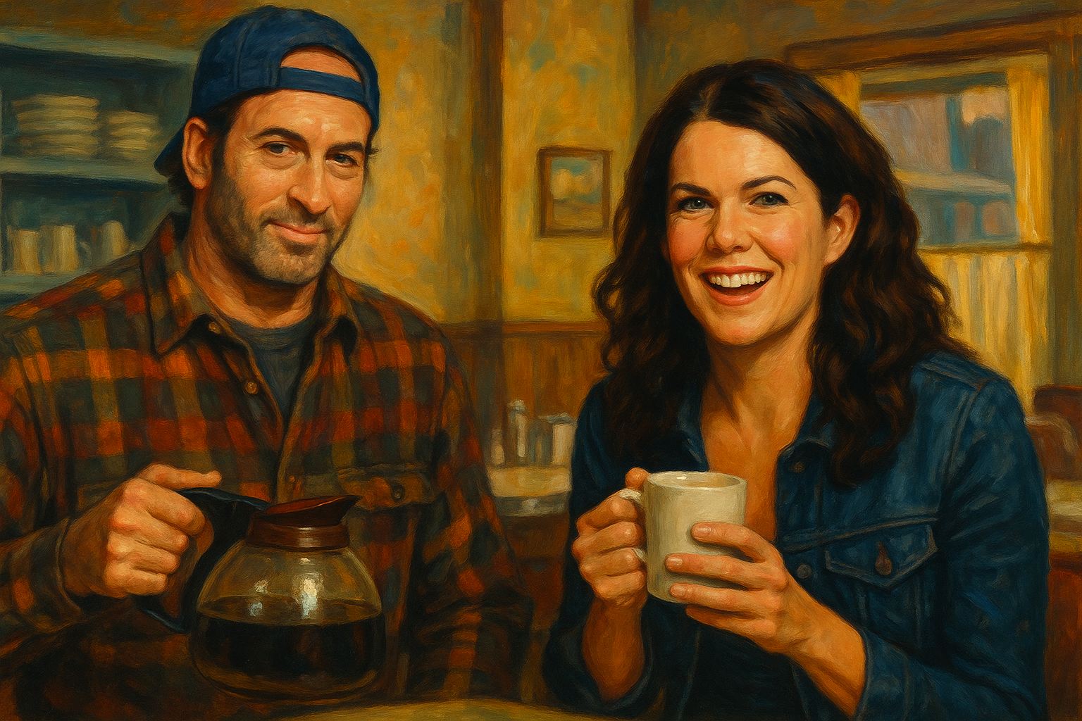 Perfil de compatibilidad OCEAN de Luke y Lorelai