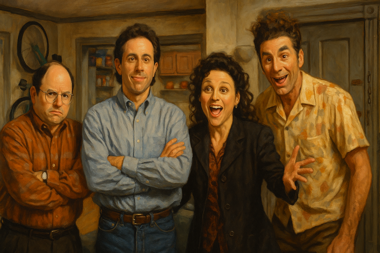 Dinámica de equipo del grupo de Seinfeld
